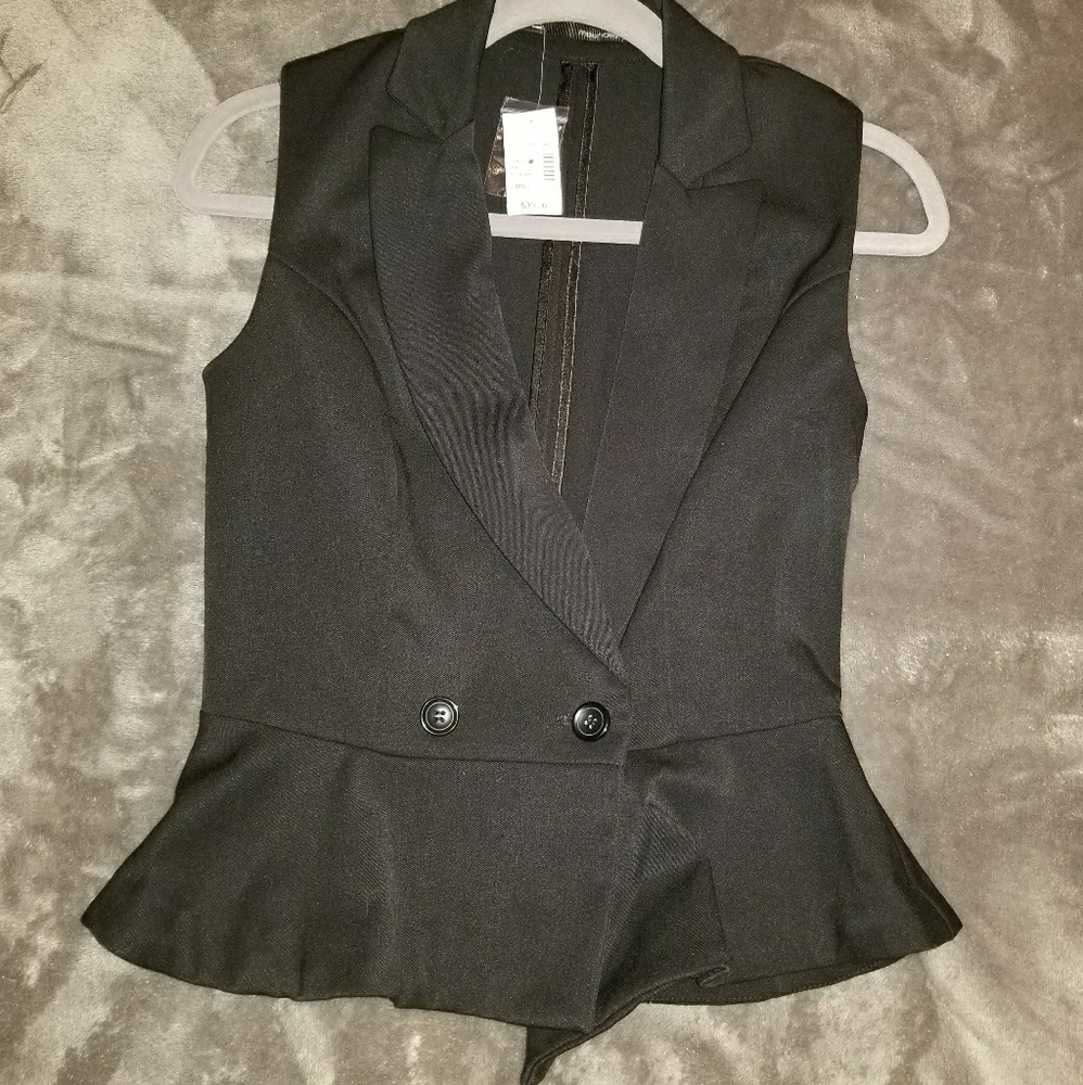 Women's small black vest